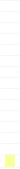 Vertical series of white horizontal lines on a black background with one short pale yellow line near the bottom.